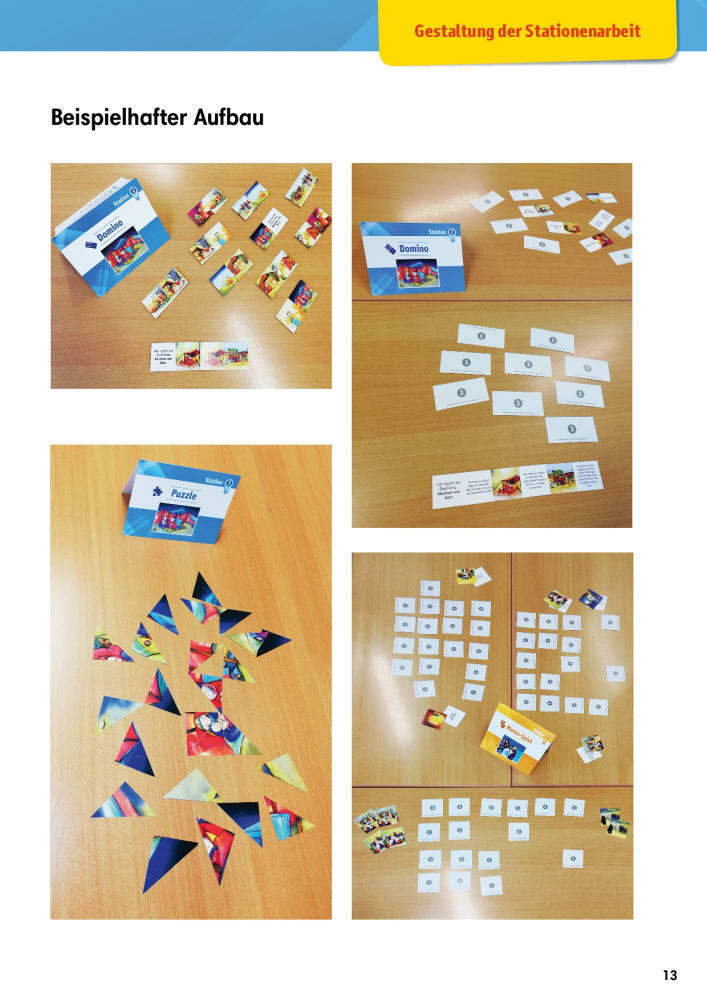 Arbeitsmaterial Grundschule. Stationenlernen Religion: Abraham und Sara, m. 1 Beilage
