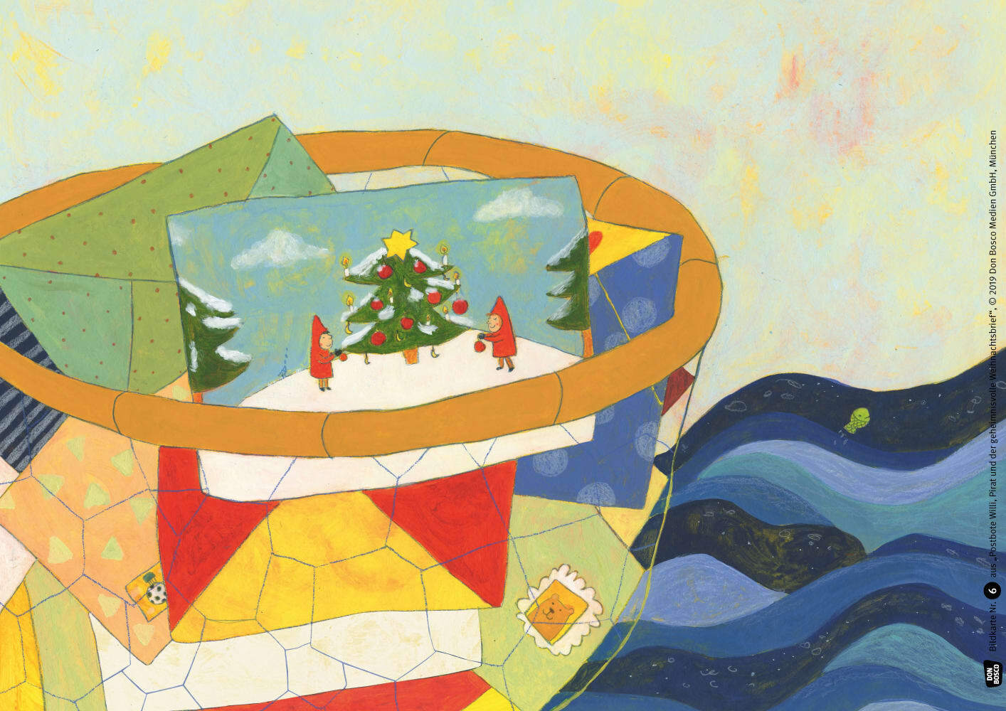 Postbote Willi, Pirat und der geheimnisvolle Weihnachtsbrief. Adventskalender., m. 1 Beilage