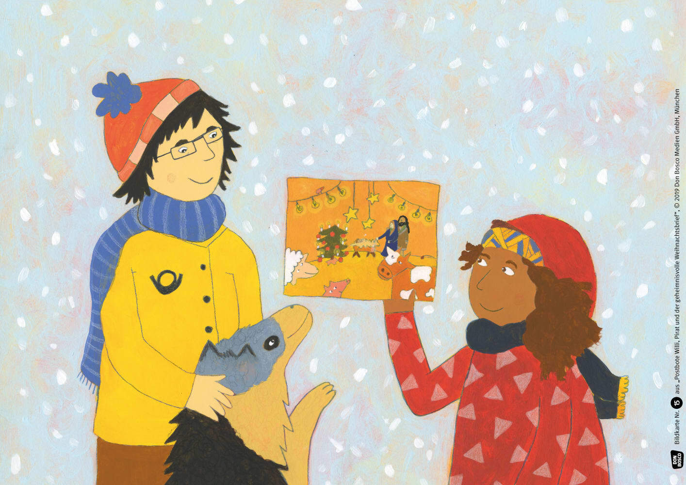 Postbote Willi, Pirat und der geheimnisvolle Weihnachtsbrief. Adventskalender., m. 1 Beilage
