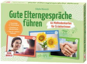 Gute Elterngespräche führen - 44 Methodenkarten für Erzieherinnen, m. 1 Beilage