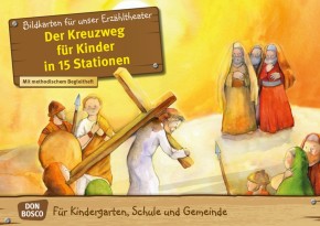 Der Kreuzweg für Kinder in 15 Stationen. Kamishibai Bildkartenset