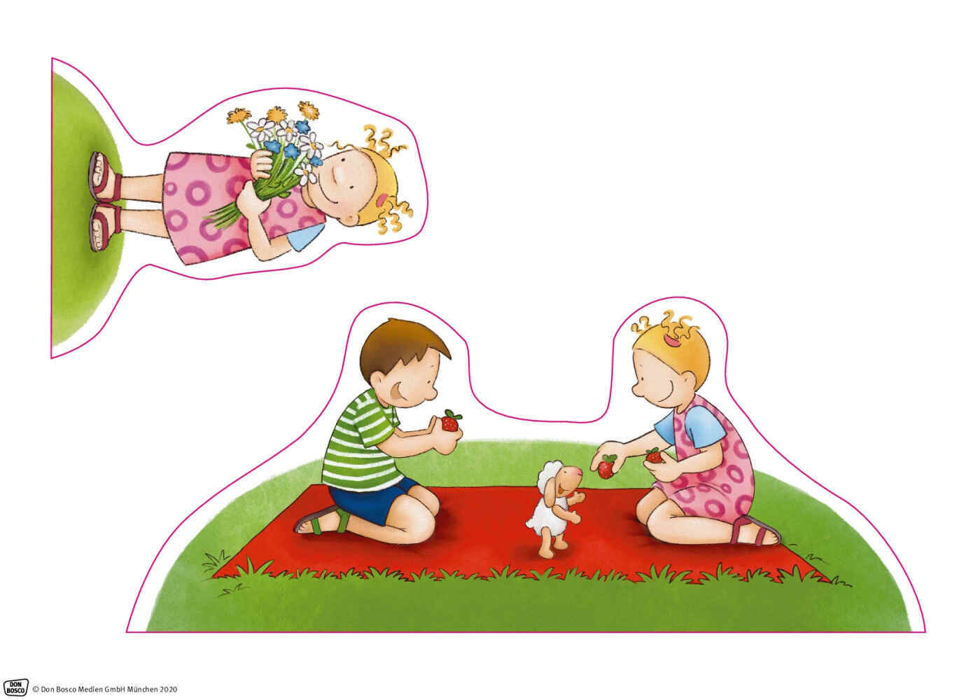 Emma und Paul erleben den Frühling., m. 1 Beilage