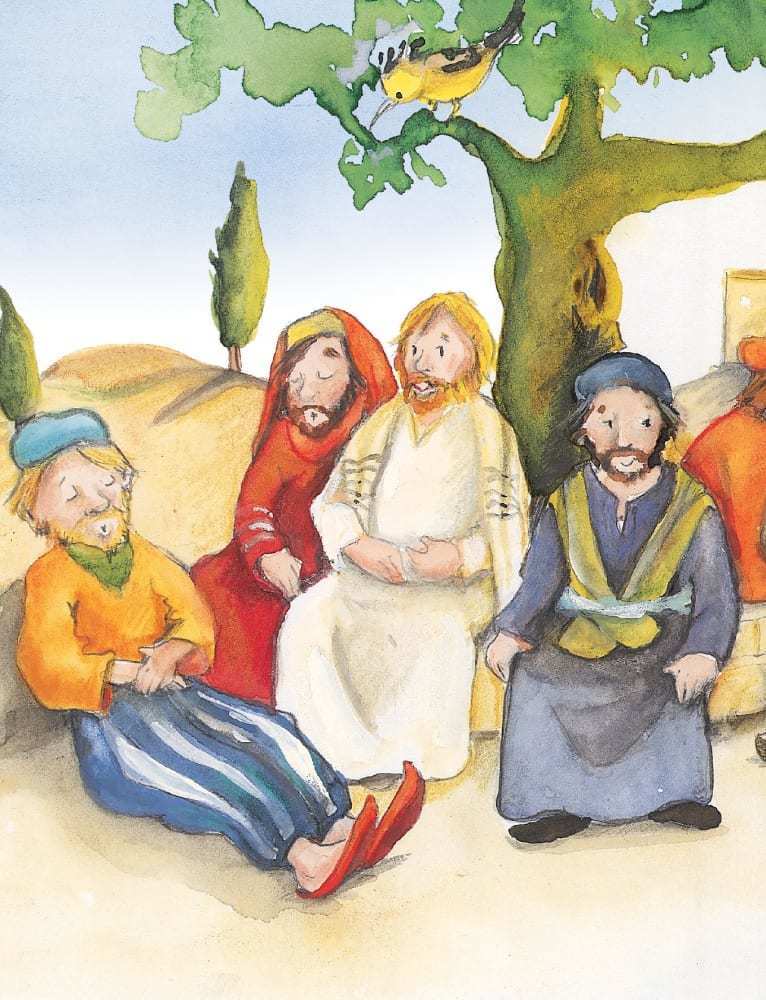 Jesus segnet die Kinder