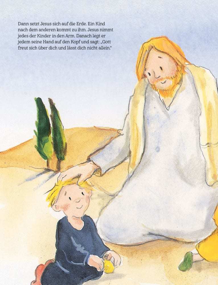 Jesus segnet die Kinder