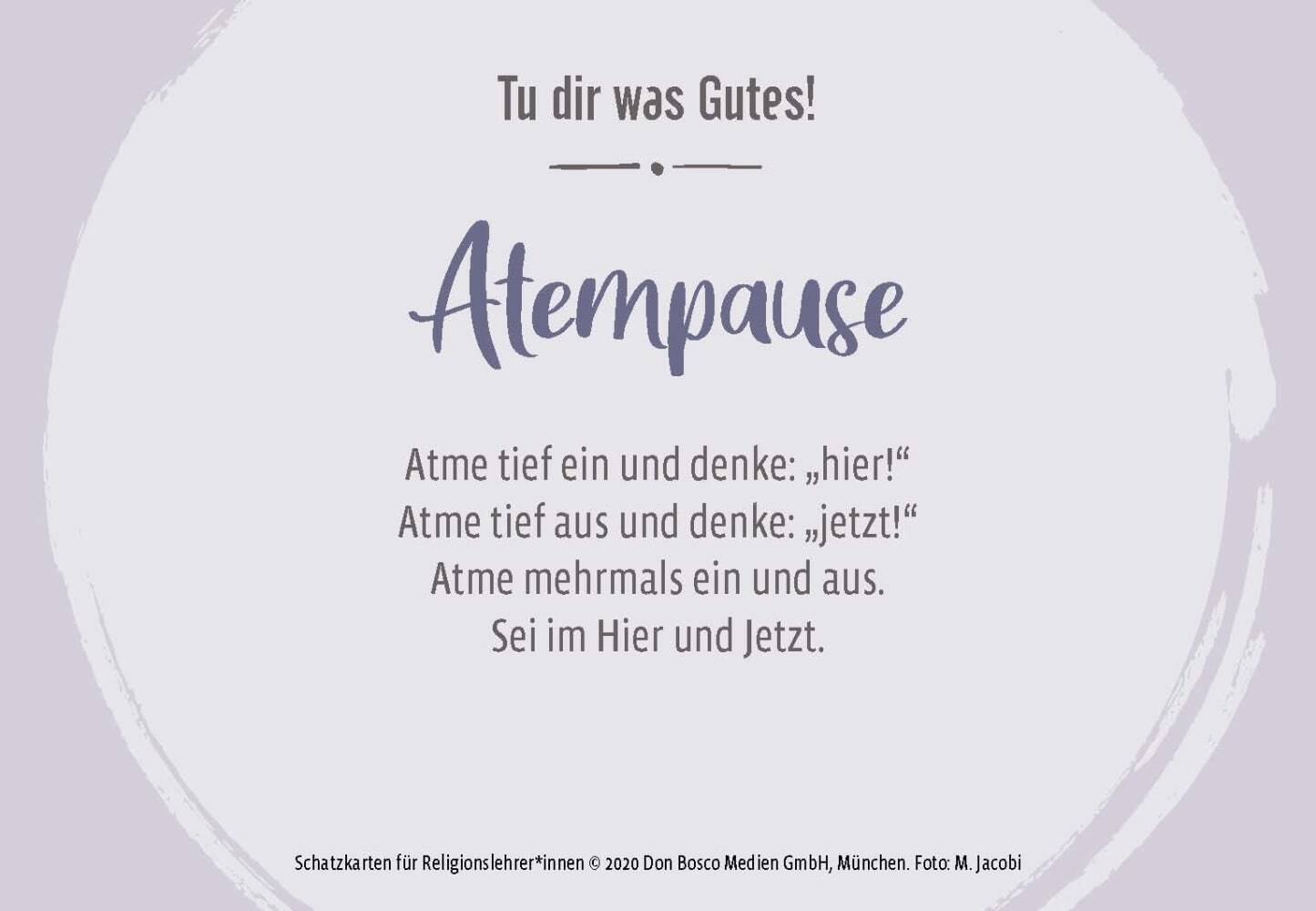 Schatzkarten für Religionslehrer und -lehrerinnen