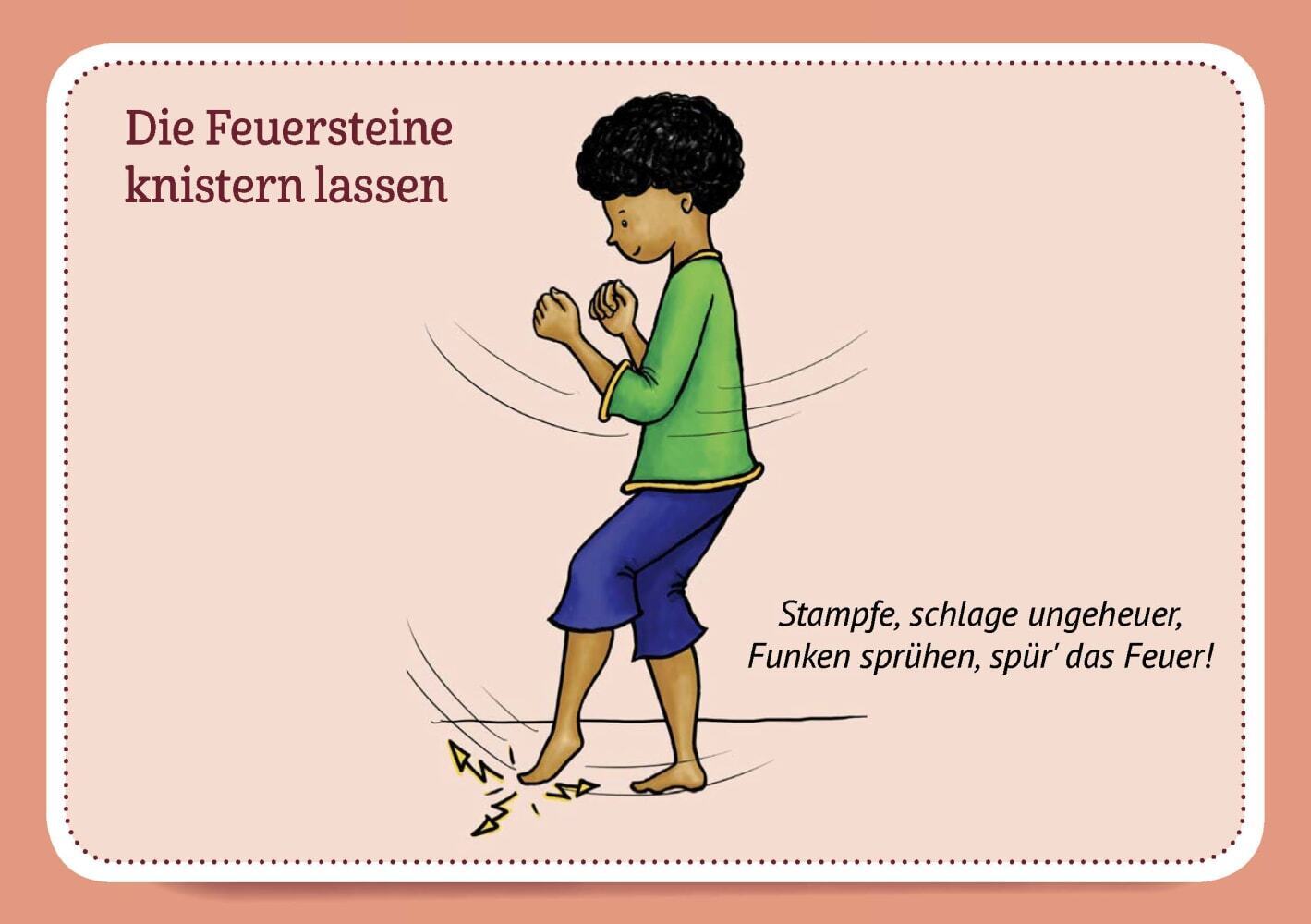30 Klopfübungen für die Körperwahrnehmung.