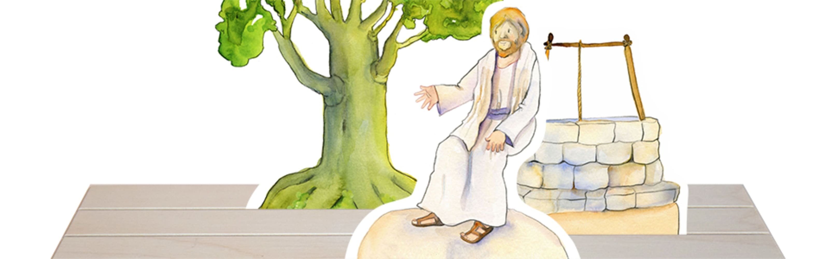 Jesus segnet die Kinder.