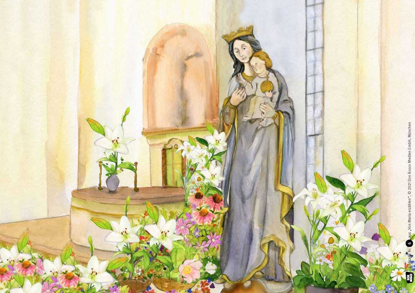 Von Maria erzählen. Geschichten, Feste und Brauchtum. Kamishibai Bildkartenset