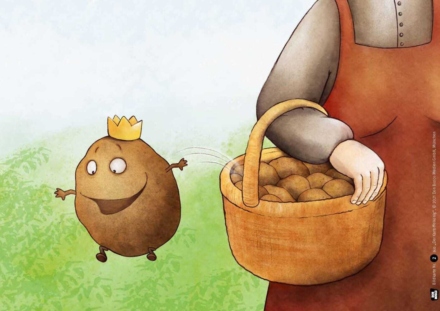 Der Kartoffelkönig. Kamishibai Bildkartenset