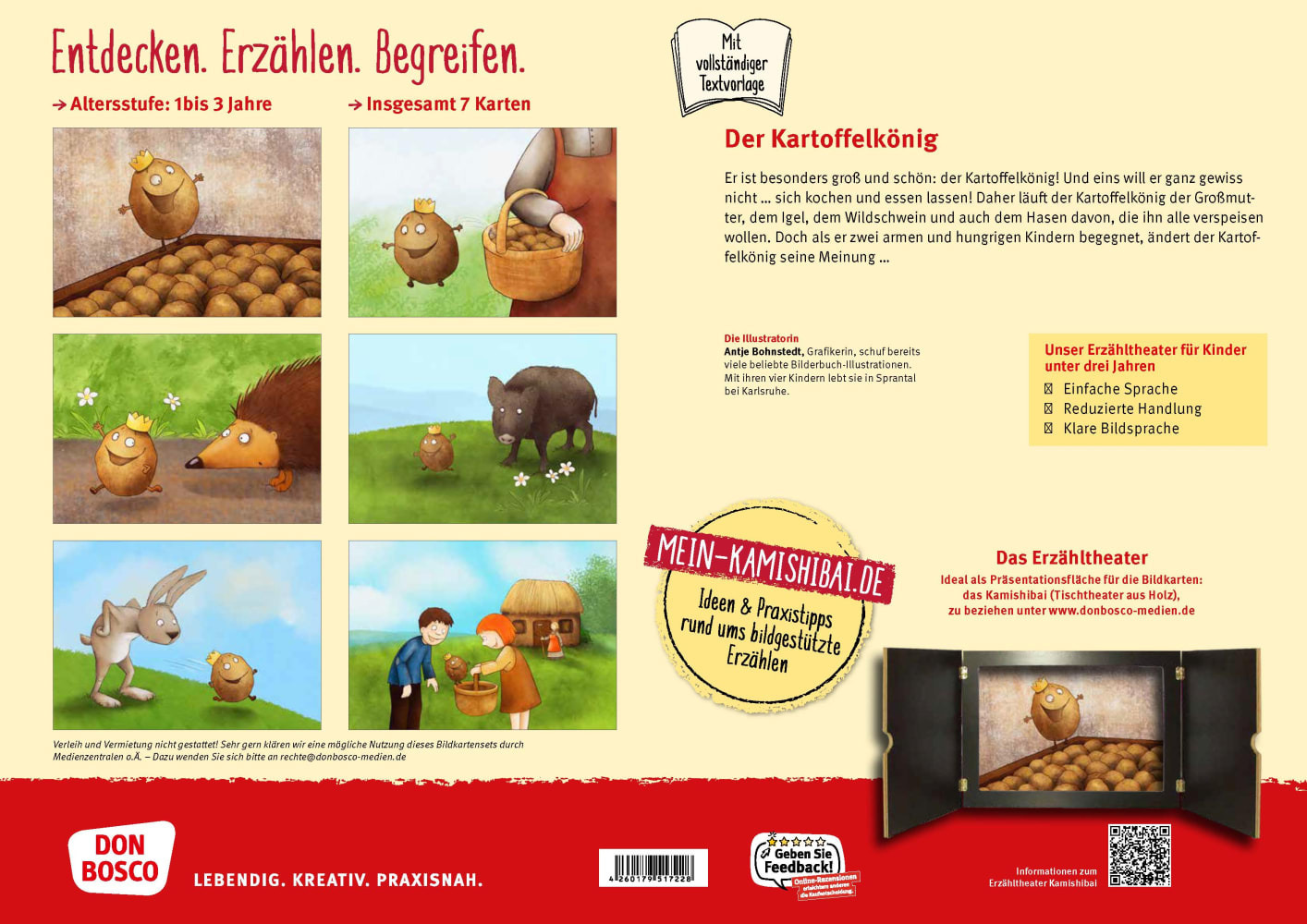 Der Kartoffelkönig. Kamishibai Bildkartenset