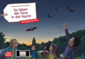 So leben die Tiere in der Nacht. Kamishibai Bildkartenset