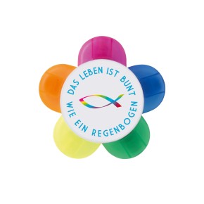 Textmarker "Blume"