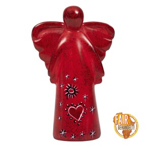 Figur Schutzengel groß - Herz