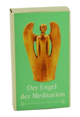 Figur Engel der Meditation, in Schachtel Der Engel der Meditation