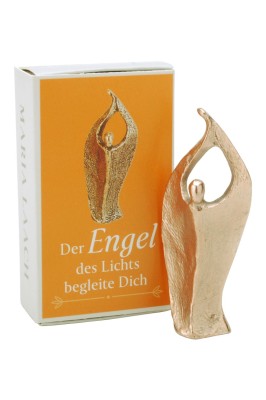 Figur Der Engel des Lichts begleite dich, in Schachtel