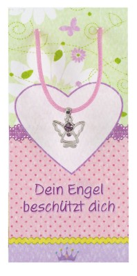 Dein Engel beschützt dich - Halskettchen mit Schmuckengel