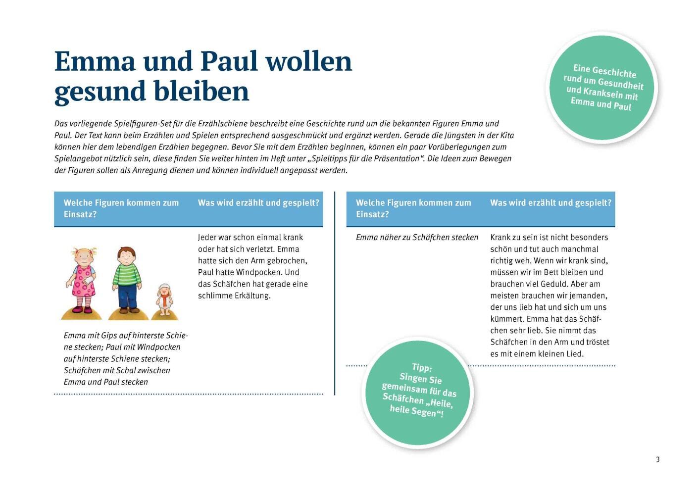 Emma und Paul wollen gesund bleiben