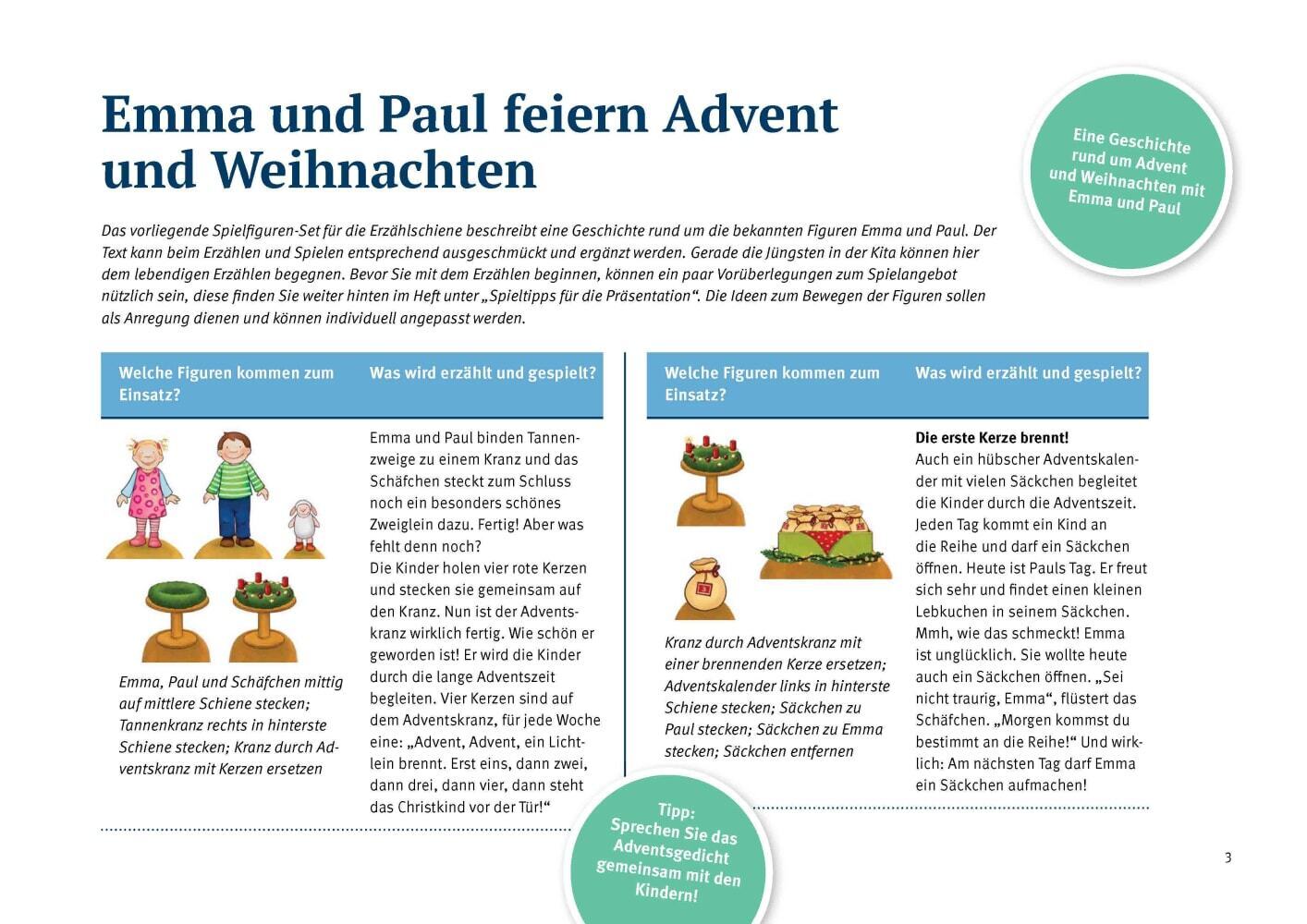 Emma und Paul feiern Advent und Weihnachten