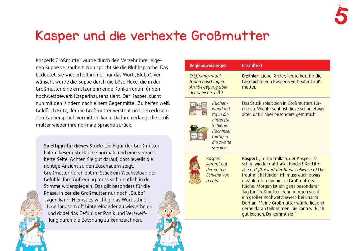 Kasper und die verhexte Großmutter, m. 1 Beilage