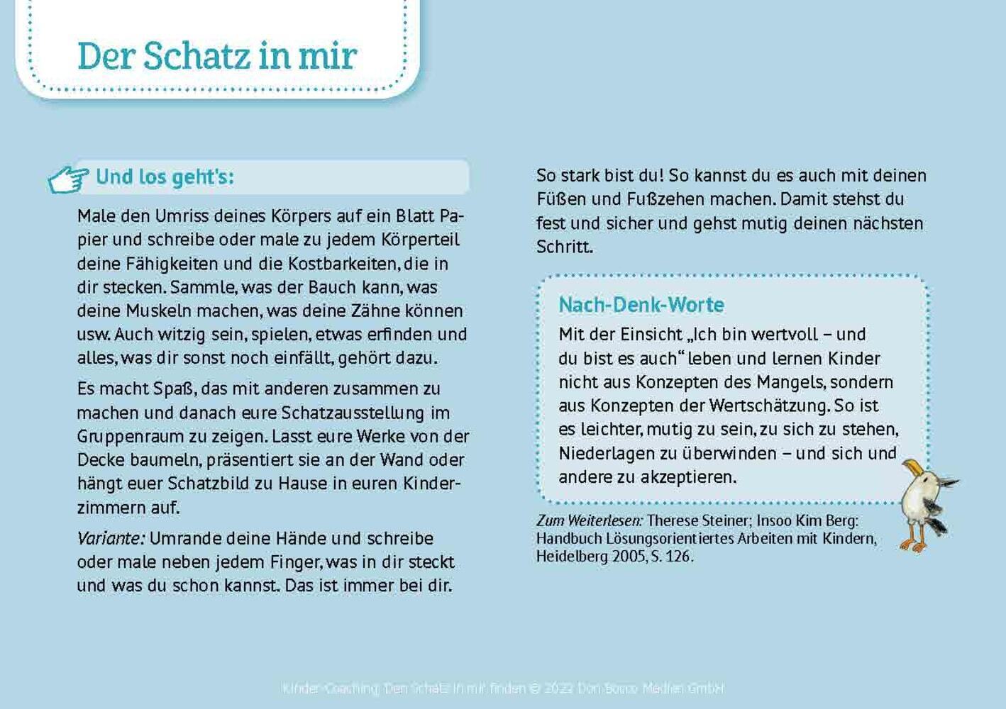 Kinder-Coaching: Den Schatz in mir finden, m. 1 Beilage