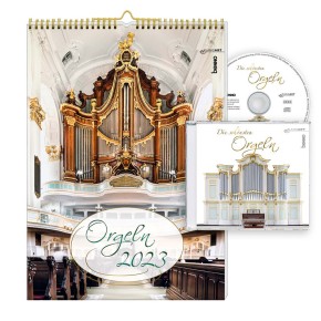 Orgeln 2023, m. 1 Audio-CD