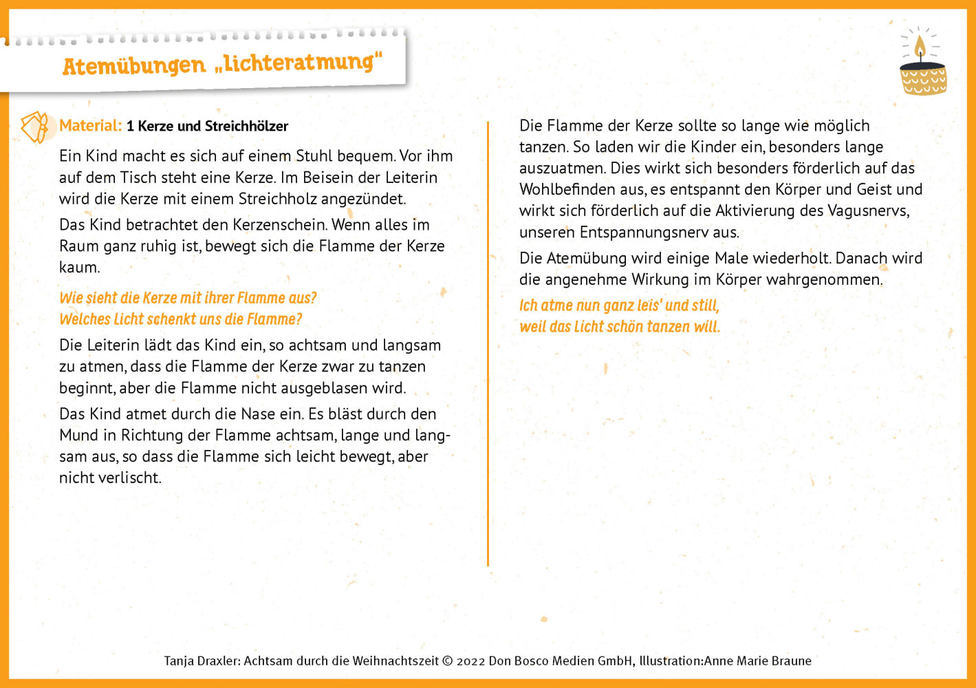 Achtsam durch die Weihnachtszeit. Fantasiereisen, Massagegeschichten und Achtsamkeitsübungen, m. 1 Beilage