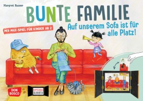 Bunte Familie: Auf unserem Sofa ist für alle PlatzMix-Max-Spiel für Kinder ab 2