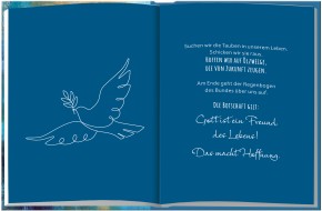 Die Taube fliegen lassen