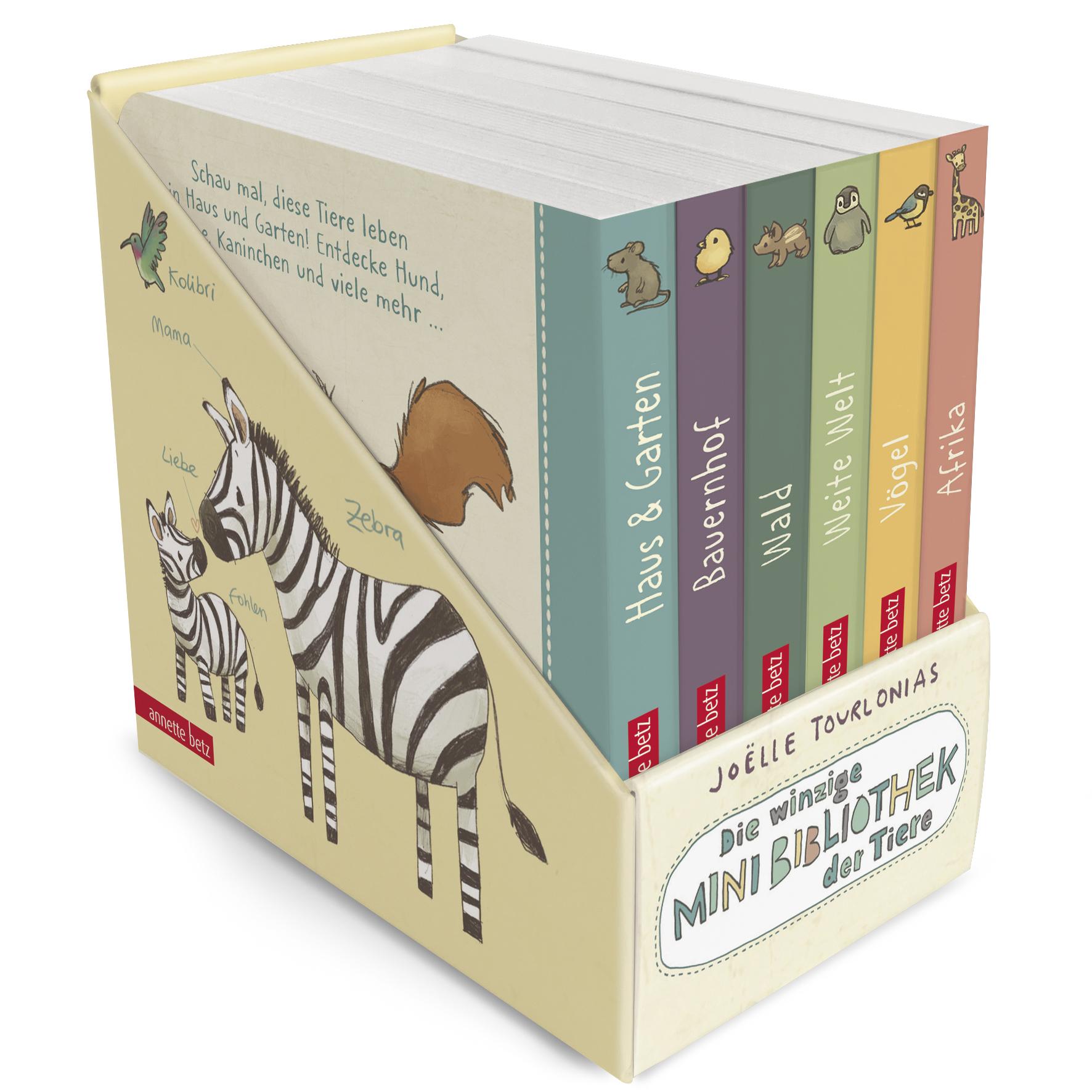 Die winzige Mini-Bibliothek der Tiere