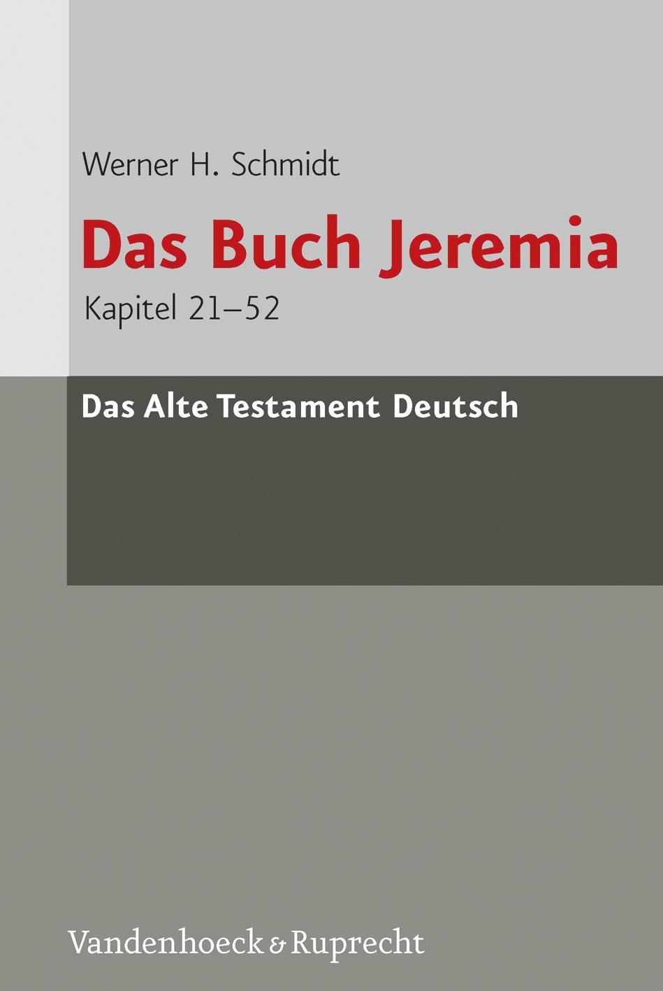 Das Buch Jeremia. Tl.2