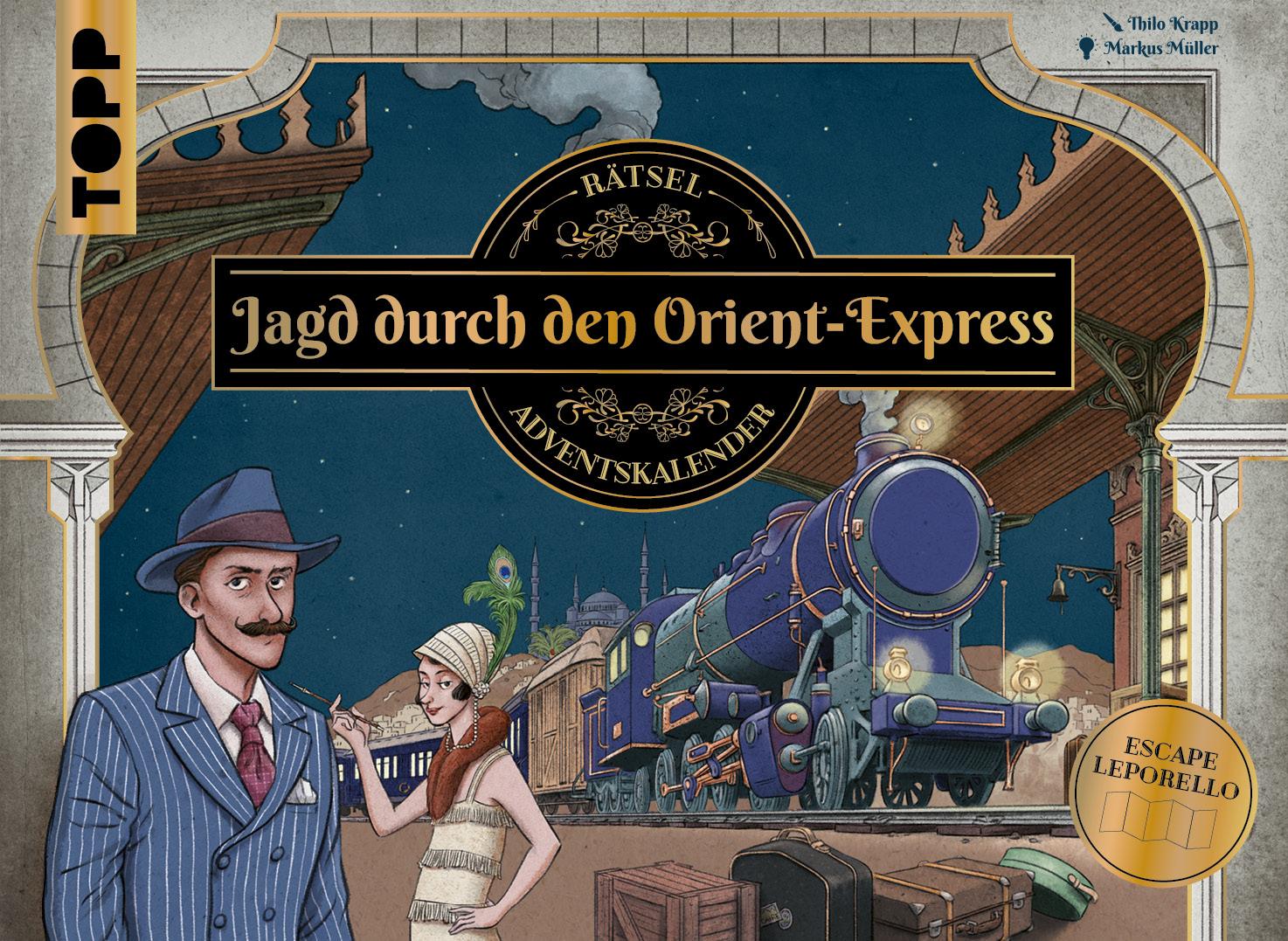 Jagd durch den Orient-Express – Rätsel-Adventskalender