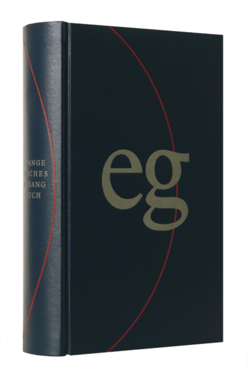 Evangelisches Gesangbuch (EG 26) - Großdruckausgabe Kunstleder blau