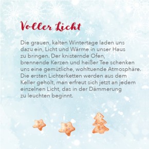 Weihnachtliche Sternengrüße