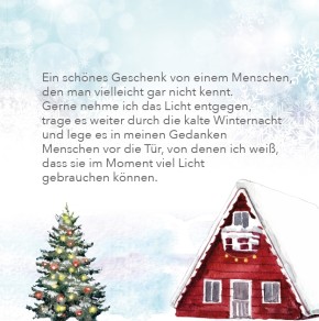 Weihnachtliche Sternengrüße