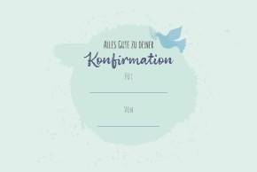 Zur Konfirmation alles Gute