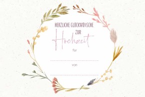 Alles Liebe zur Hochzeit