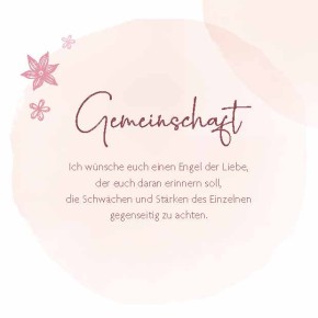 Gebt euren Wünschen Flügel