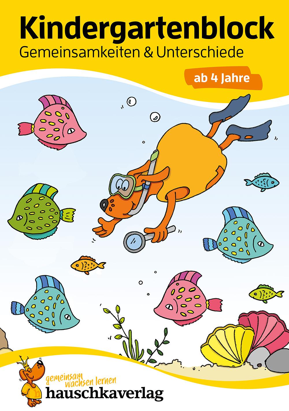 Kindergartenblock ab 4 Jahre - Gemeinsamkeiten & Unterschiede