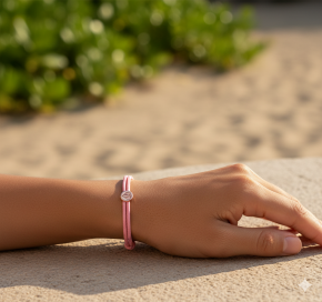 Textil-Armband - Ein Engel nur für dich