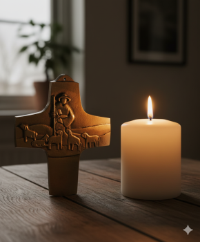 Symbolkreuz Der Herr ist mein Hirte