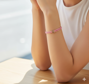 Textil-Armband - Ein Engel nur für dich