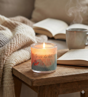 Glaswindlicht zur Firmung - So wie du bist, bist du ein Segen