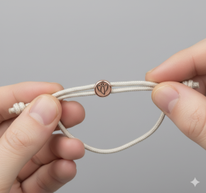 Textil-Armband - Beschützt auf allen Wegen