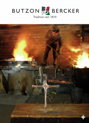 Wandkreuz aus Bronze