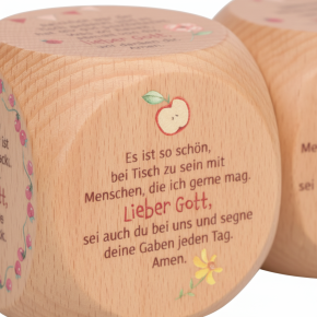 Gebetswürfel - Tischgebete