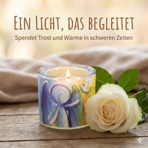 Glaswindlicht Dein Schutzengel