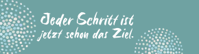 Windlicht aus Glas - Jeder Schritt...